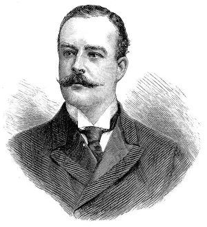 Greville Prints: Lord Brooke, M.P, Seconder of the Address in the House of Commons, 1890. Creator: Unknown