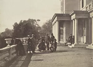 Duke Of Brougham Gallery: [Lord Brougham and his Family, Cannes], 1862. Creator: Charles Nègre
