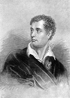 George Byron Prints: Lord Byron, Anglo-Scottish poet, (1912)