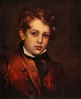 George Gordon Prints: Lord Byron as a Boy, 1799, (1943). Creator: Thomas Lawrence