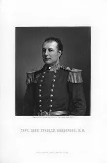 Lord Charles Beresford, British Admiral and Member of Parliament, 1893.Artist: HC Balding