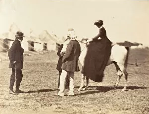 Charles John Canning Collection: Lord Clyde, Lord Canning and Lady Canning, 1858-61. Creator: Unknown