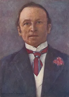 George Nathaniel Prints: Lord Curzon in his Study at Delhi, 1903. Artist: Mortimer L Menpes