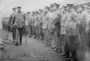 Voluntary Prints: Lord Derby inspecting Dockers Battalion
