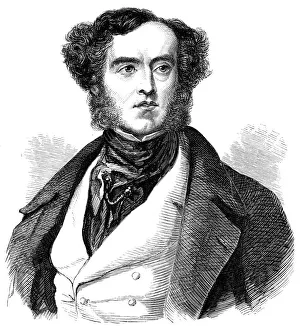 Corn Laws Prints: Lord George Bentinck, (1802-1848), 19th century