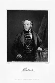Hunt Prints: Lord George Cavendish Bentinck, English statesman and sportsman, c1840s. Artist: J B Hunt