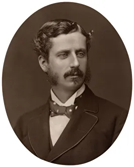 Lord George Hamilton, MP, Under-Secretary of State for India, 1876. Artist: Lock & Whitfield