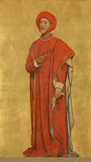 Albert De Vriendt Prints: Lord of Gruuthuse, 1889. Creator: Albrecht De Vriendt
