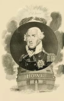 Admiral Howe Gallery: Lord Howe, (1726-1799), 1816. Creator: Unknown
