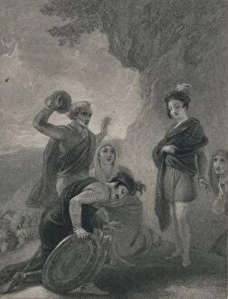 Lord of the Isles, 1823. Artists: Charles Theodosius Heath, Robert the Bruce