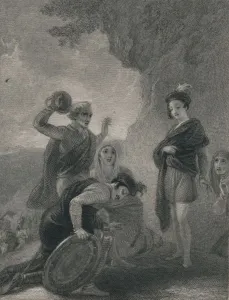 Robert Bruce Prints: Lord of the Isles, 1823. Artists: Charles Theodosius Heath, Robert the Bruce