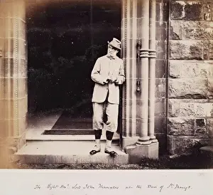 Lord John Manners at St Marys, from an album compiled by Sir John Everett Millais. Creator: Unknown