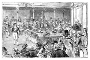 Lord John Russell (1792-1878) introducing the Reform Act of 1832 (c1895)