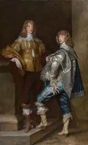 John Stuart Prints: Lord John Stuart and his Brother