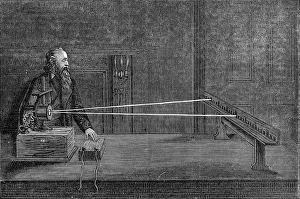 Kelvin Prints: Lord Kelvins mirror galvanometer, 1876