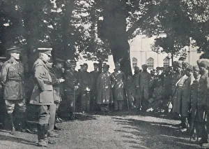 Hospital Prints: Lord Kitchener Addressing Indian Patients, 20th July 1915, (1939)