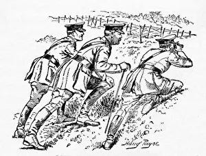 Raphael Tuck And Sons Prints: Lord Kitchener at Anzac, c1929. Creators: Howard Davie, Harry Payne