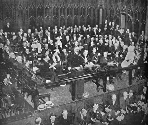 Lord Kitchener making a recruiting appeal at the Guildhall, 1915 Lord Kitchener making a recruiting appeal at the Guildhall, 1915