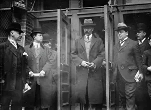 Lord Kitchener with others, 1910. Creator: Bain News Service