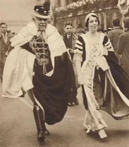 Gordon Beckles Prints: Lord and Lady Armstrong, May 12 1937