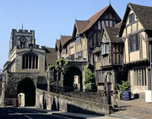 Robert Dudley Collection: Lord Leycester Hospital, Warwick