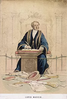 A Lord Mayor, 1855. Artist: Day & Son