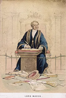 Anon Anon Anonymous Gallery: A Lord Mayor, 1855. Artist: Day & Son