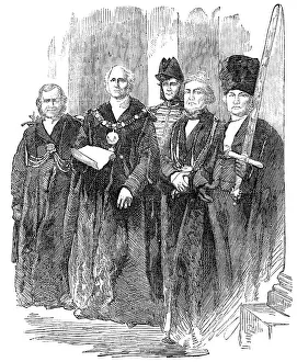 Declaration Prints: The Lord Mayor Announcing the Peace