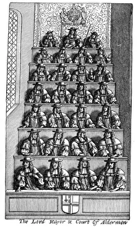 Thomas De Gallery: The Lord Mayor and the Court of Aldermen, London, 1681 (1894)