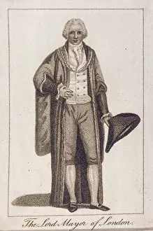 Lord Mayor of London in civic costume, 1805