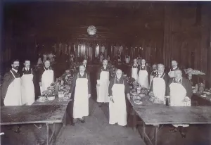 Food Chain Prints: The Lord Mayors Dinner at Guildhall, London, c1900