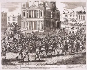 Matthew Wood Collection: Lord Mayors Show, 1816