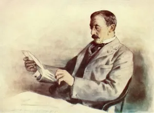 Mortimer Prints: Lord Milner, 1901. Creator: Mortimer L Menpes