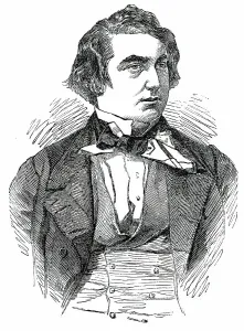 Naas Lord Prints: Lord Naas, M.P. for Kildare, 1850. Creator: Unknown