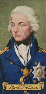 Abbott Collection: Lord Nelson, taken from a series of cigarette cards, 1935