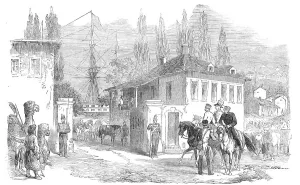 Lord Raglan's Head-Quarters, at Balaclava, 1854. Creator: Unknown