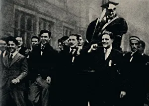 Student Prints: Lord Rector of Edinburgh University, 1929, (1945). Creator: Unknown