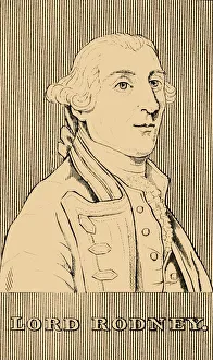 American Revolution 1775 1783 Prints: Lord Rodney, (1718-1792), 1830. Creator: Unknown