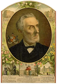 Welfare Prints: Lord Shaftesbury, British Conservative statesman and philanthropist, late 19th century