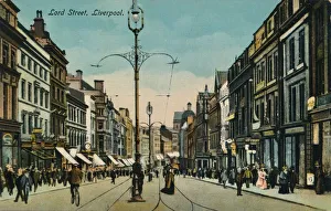 Lord Street Prints: Lord Street, Liverpool, c1910