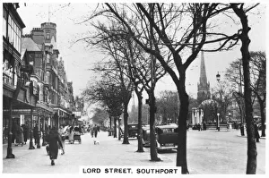 Southport Prints: Lord Street, Southport, 1937