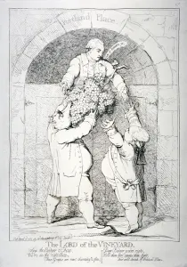 Gillray Collection: The Lord of the Vineyard, 1783