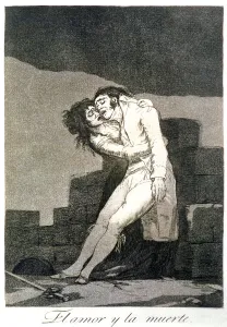 Images Dated 28th January 2013: Los Caprichos, series of etchings by Francisco de Goya (1746-1828), plate 10: El