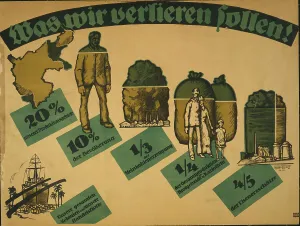 Great War Prints: What We are to Lose!, 1919. Creator: Oppenheim; Louis (1879-1936)