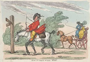 How to Lose Your Way, 1803-1815. 1803-1815. Creator: Thomas Rowlandson