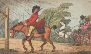 Signpost Prints: How to Lose Your Way, June 11, 1808. June 11, 1808. Creator: Thomas Rowlandson