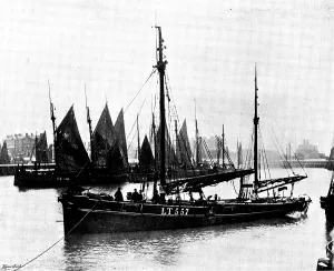 Deaths Prints: Loss of the North German Lloyd steam-ship 'Elbe':