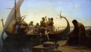 Nostalgy Prints: Lost Illusions (The Evening). Artist: Gleyre, Charles (1808-1874)
