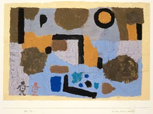 With the two lost ones, 1938. Creator: Klee, Paul (1879-1940)