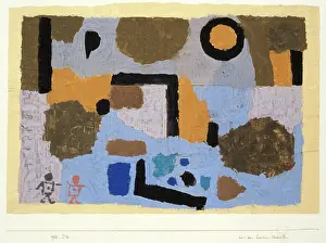 Displacement Prints: With the two lost ones, 1938. Creator: Paul Klee